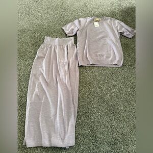 Womens new free people dress sweater set small